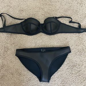 Black triangl suit